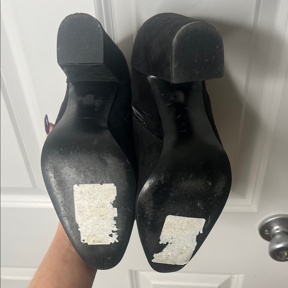 Ivanka Trump Black Ankle Boots - Picture 11 of 13